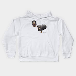 Dachshund Love Kids Hoodie